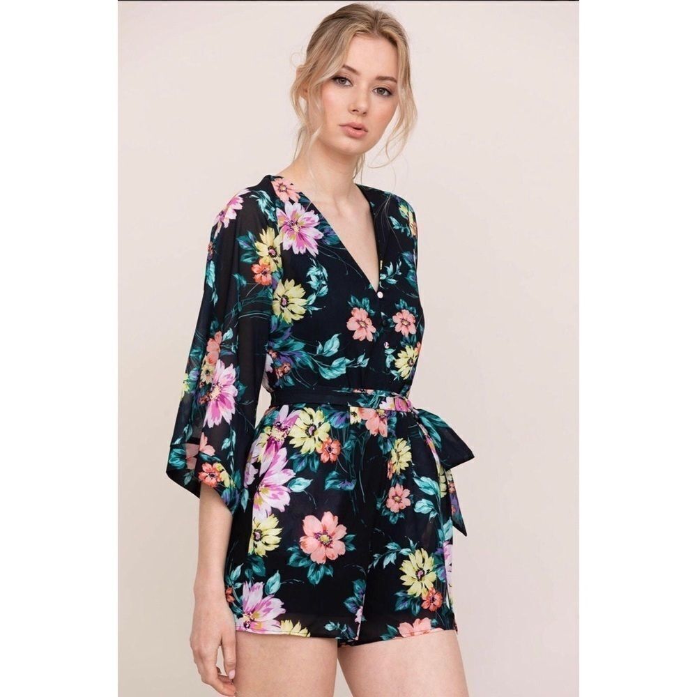 Floral Romper Anthropologie 🆕✨